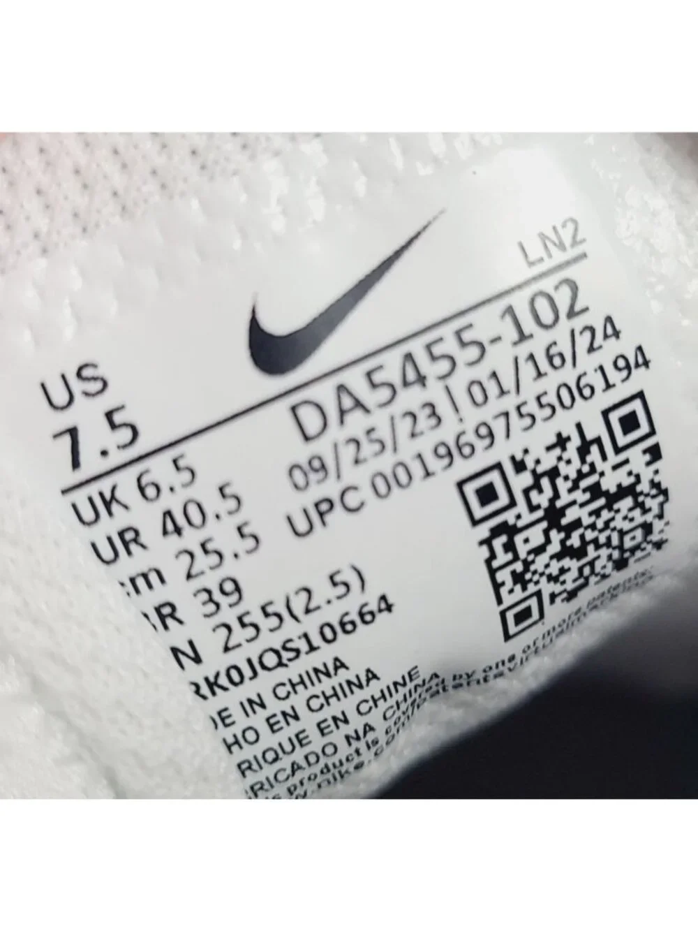 NEW Nike Vapor Edge Speed 360 2 Football Cleats DA5455-102 Size 7.5 White #1